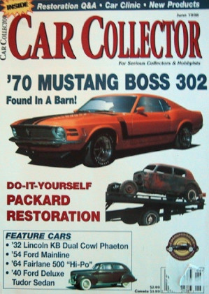 CAR COLLECTOR 1998 JUNE - BOSS 302, PLYMOUTH PICKUP